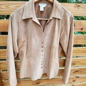 Coldwater Creek Suede Jacket